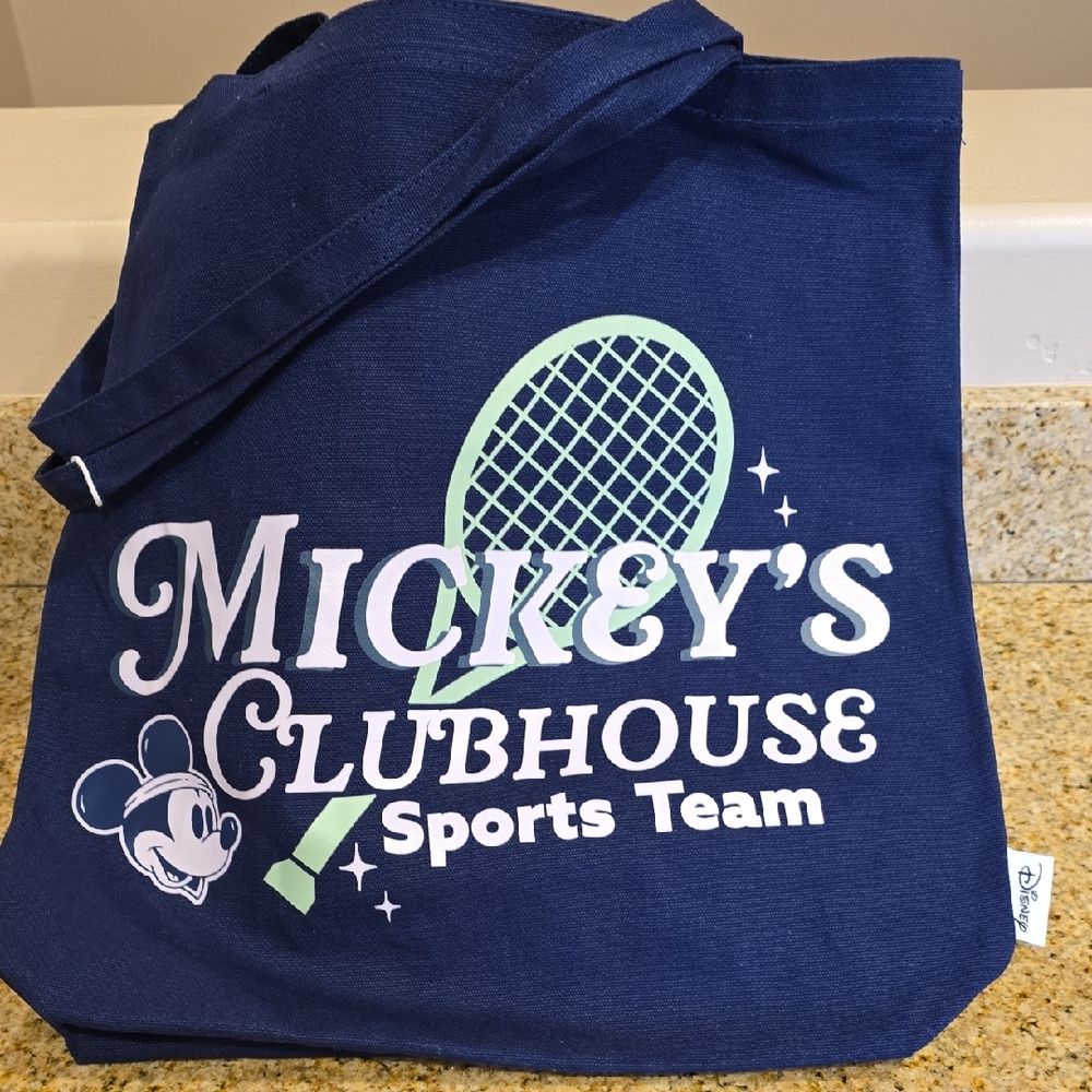 Disney X Skinnydip Navy Blue Mickey's Clubhouse Tote